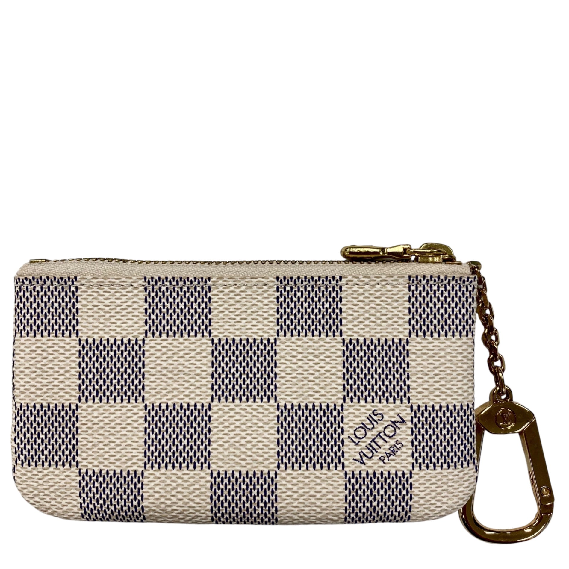 LOUIS VUITTON ルイヴィトン ダミエアズール ポシェットクレ ミニポーチ 箱付き 白×ネイビー N62659 B0703SWTT –  𝐯𝐢𝐧𝐭𝐚𝐠𝐞 𝐂𝐫𝐞𝐞́𝐫