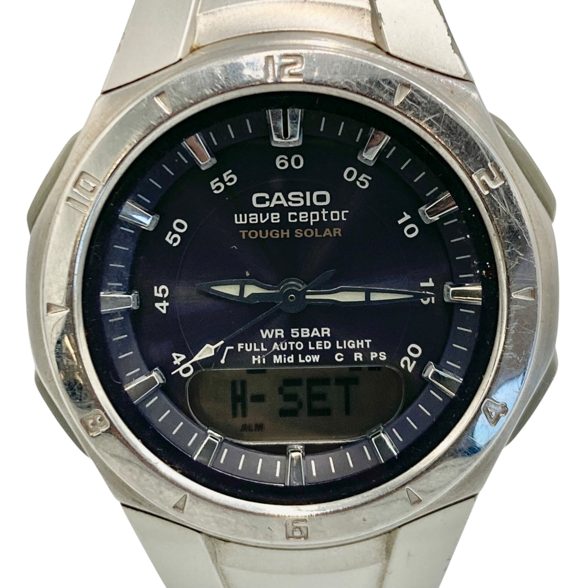 <center>
CASIO<br>WVA-400J<br>クォーツ