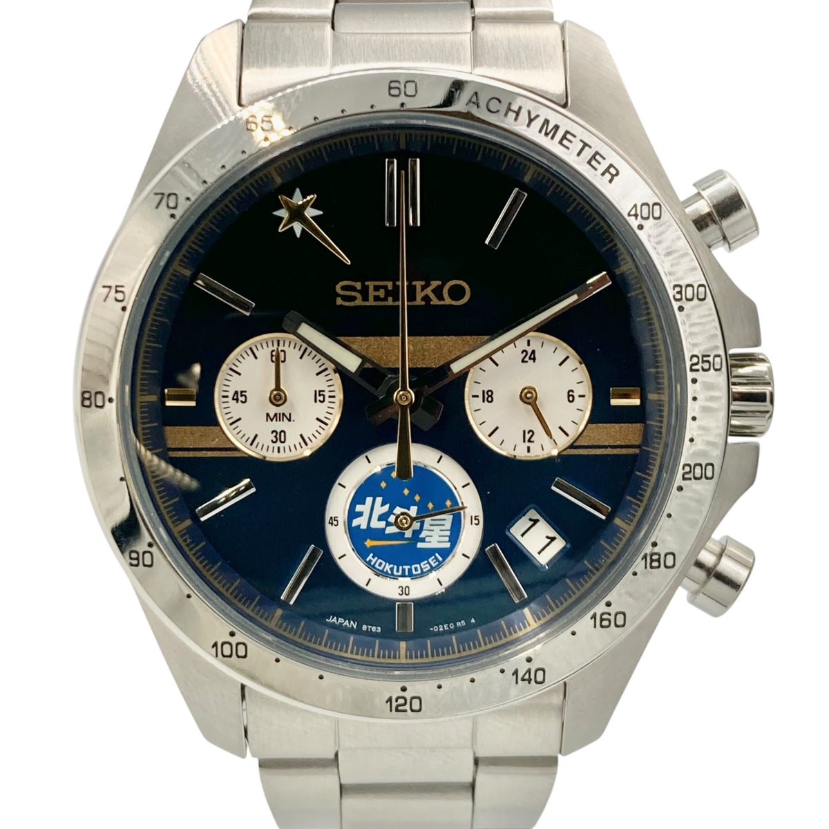 <center>
SEIKO<br>8T63-02H0<br>クォーツ