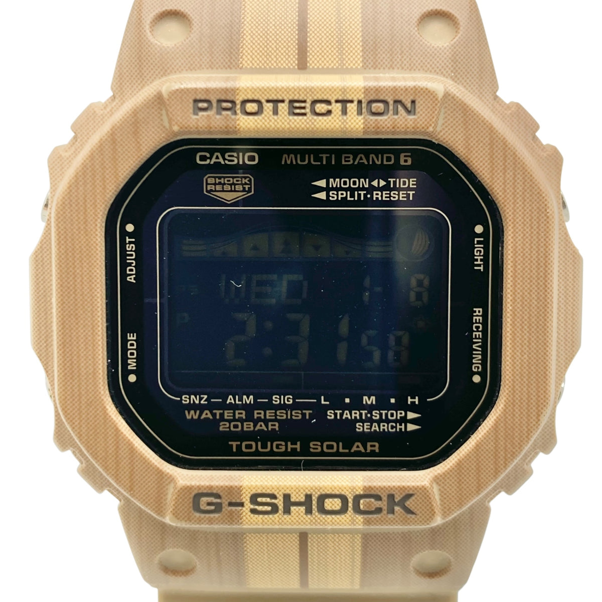 <center>
CASIO<br>GWX-5600WB-5JF<br>クォーツ